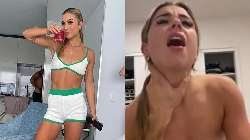 Amateur Babe Rides Dick in Leaked Sex Tape